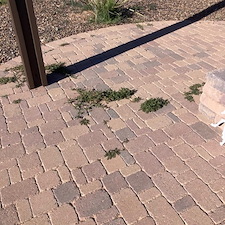 Complete-revitalizing-of-pavers-clean-sand-and-reseal-of-approx-3000-sq-ft-area-front-and-rear-patios-firepit-driveway-and-planter-in-Prescott-Williamson-Valley-Arizona 13