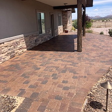 Complete-revitalizing-of-pavers-clean-sand-and-reseal-of-approx-3000-sq-ft-area-front-and-rear-patios-firepit-driveway-and-planter-in-Prescott-Williamson-Valley-Arizona 7