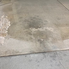 Heavy-Diesel-engine-oil-stains-removed-from-concrete-driveway-in-Prescott-Valley-Arizona-using-environmentally-safe-cleaner-with-hot-water-pressure-washer 4