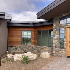 Perform-complete-6300-sq-ft-Luxury-house-wash-metal-roof-and-deck-cleaning-wash-after-3-12years-of-construction-in-Williamson-Valley-Prescott-Arizona 1