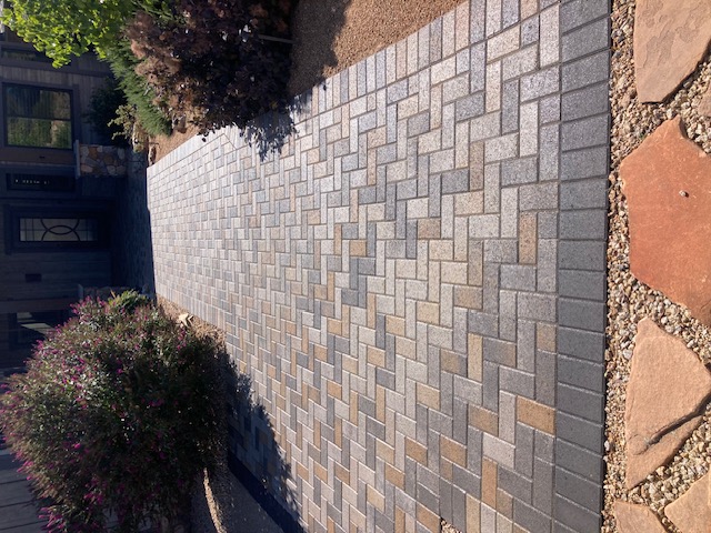 Top quality Paver sealing job in Talking Rock Ranch in Prescott Arizona using Trident Cat 5 d2